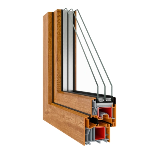 Finestra 1350 x 1600 mm proEvolution 72MD Salamander