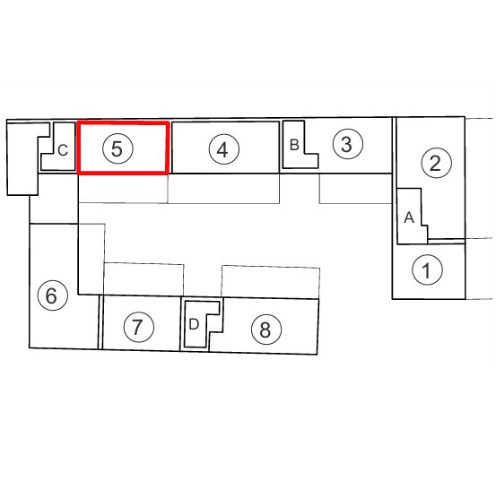 APPARTAMENTO PIANO TERRA CON GIARDINO E POSTO AUTO COPERTO (N.5)