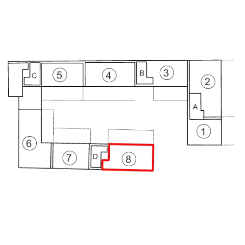 APPARTAMENTO PIANO TERRA CON GIARDINO E POSTO AUTO COPERTO (N.8)
