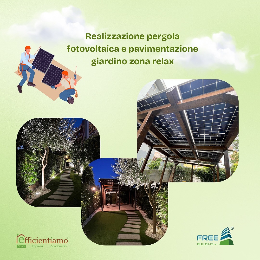 PENSILINA FOTOVOLTAICA IN LEGNO