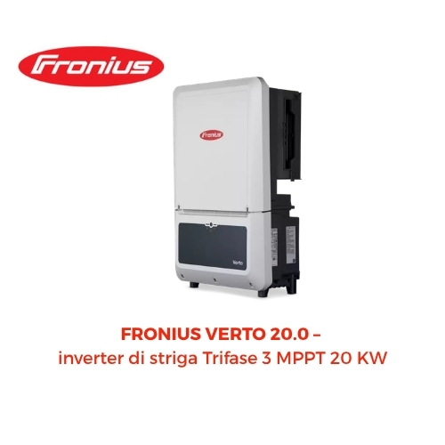 Impianto Fotovoltaico 20,25kW + Accumulo 10.24kW - FRONIUS + BYD