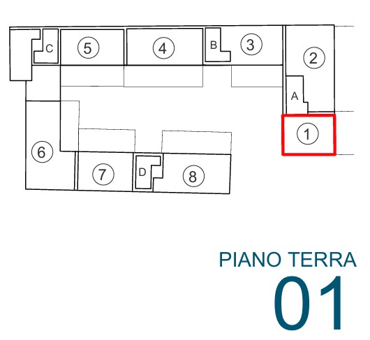 APPARTAMENTO PIANO TERRA CON GIARDINO E POSTO AUTO COPERTO (N.1)