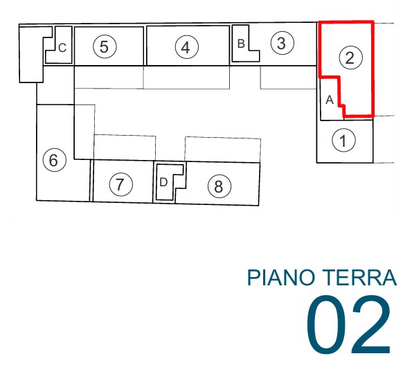 APPARTAMENTO PIANO TERRA CON GIARDINO E POSTO AUTO COPERTO (N.2)