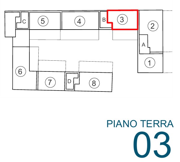 APPARTAMENTO PIANO TERRA CON GIARDINO E POSTO AUTO COPERTO (N.3)