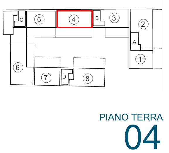 APPARTAMENTO PIANO TERRA CON GIARDINO E POSTO AUTO COPERTO (N.4)