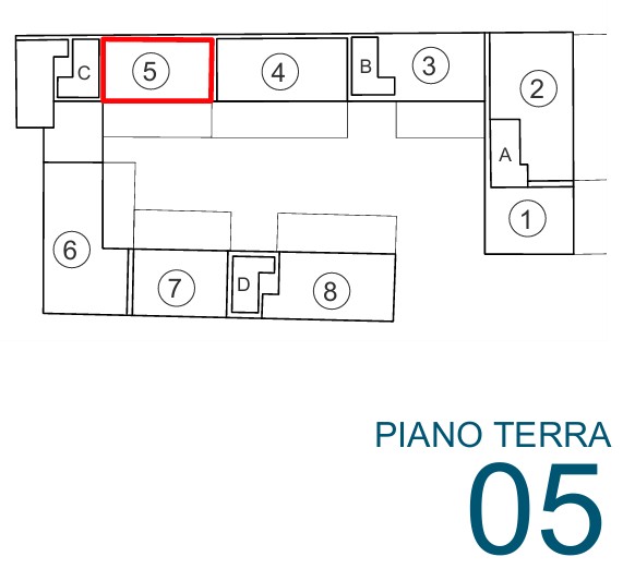 APPARTAMENTO PIANO TERRA CON GIARDINO E POSTO AUTO COPERTO (N.5)