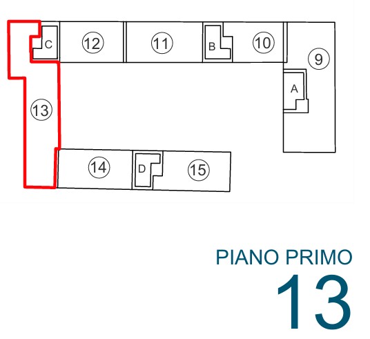 APPARTAMENTO PRIMO PIANO CON BALCONE E POSTO AUTO COPERTO (N.13)