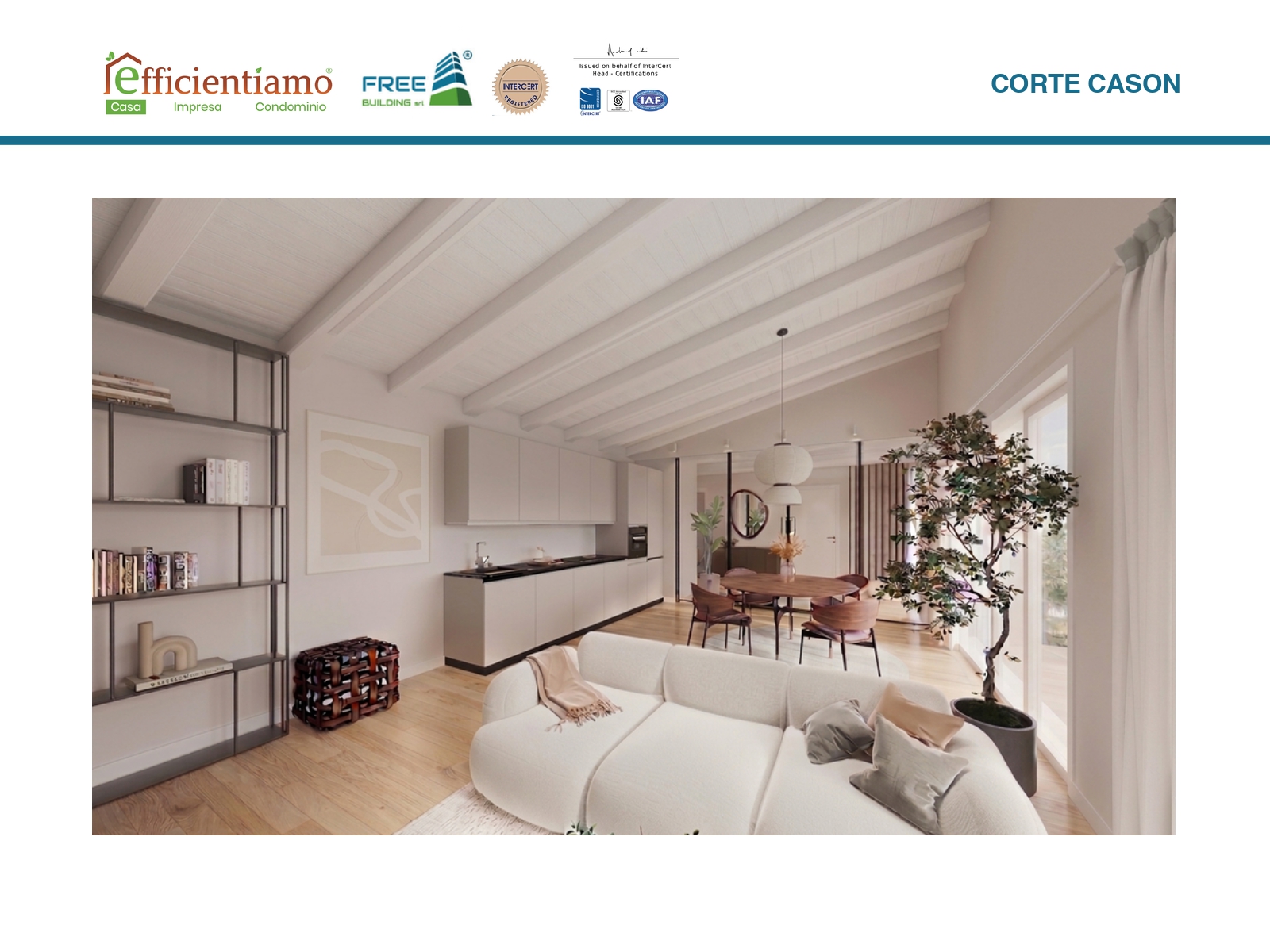 APPARTAMENTO PIANO TERRA CON GIARDINO E POSTO AUTO COPERTO (N.8)