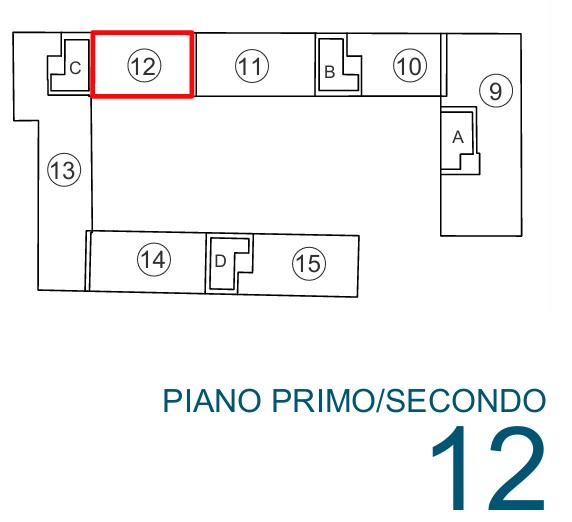APPARTAMENTO PRIMO/SECONDO PIANO CON TERRAZZA E POSTO AUTO COPERTO (N.12)